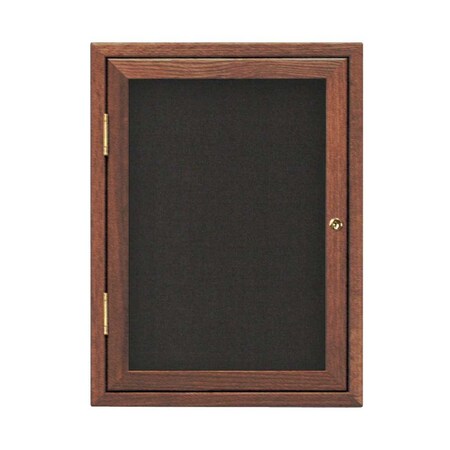 United Visual Products Sliding Glass Door Radius Letterboard, 72"x48", Gold/Black UV9023ACS-GOLD-BLACK